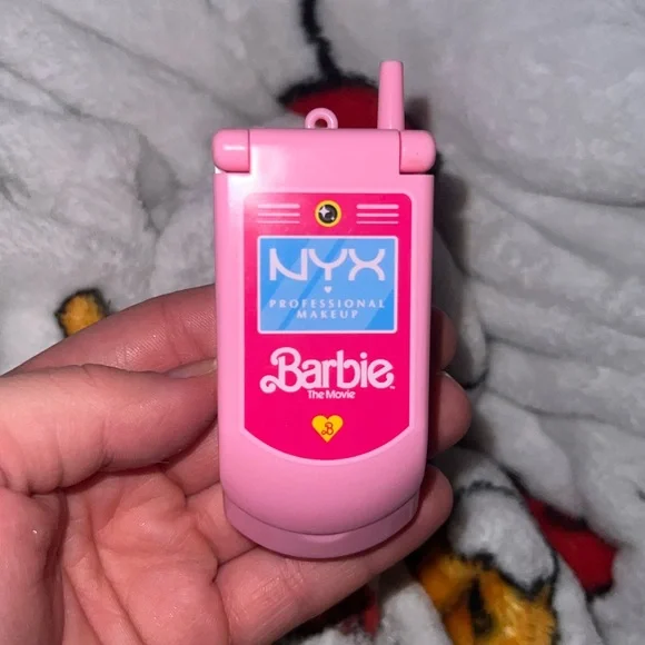 Barbie x NYX cell phone mirror